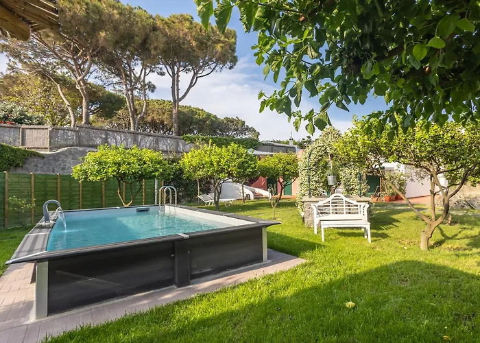Conchiglia Blu Con Piscina