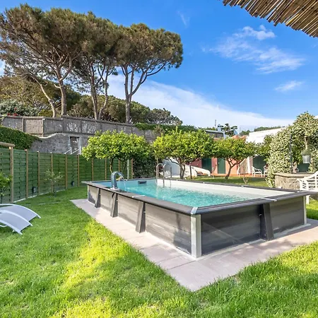 Conchiglia Blu Con Piscina Вилла Форио