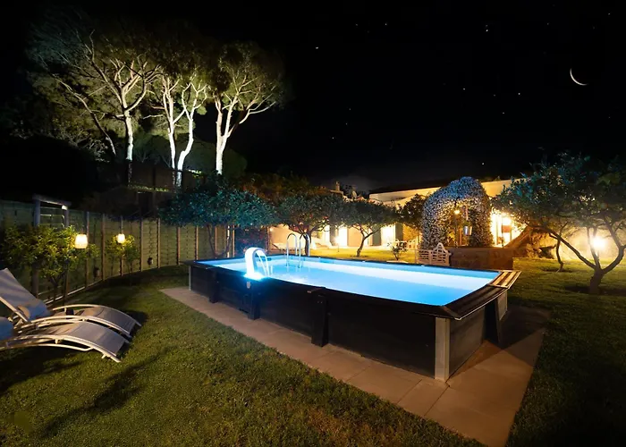 Conchiglia Blu Con Piscina Villa